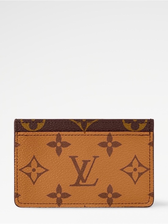 Louis Vuitton Handbags - Louis Vuitton Two-Tone Brown Monogram Card Holder